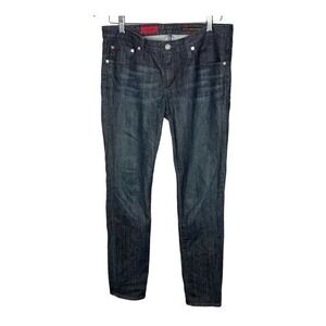 AG Adriano Goldschmied the stilt denim blue jeans women pockets size 29 regular